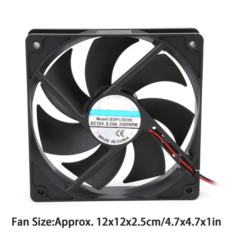 Incubator Fan, Low Noise Strong Wind Incubator Exhaust Fan for