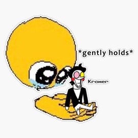 Spamton Pixel Bumper Sticker Vinyl Decal 5 inches