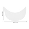10pcs White Plastic Hat Brim Inserts - Baseball Cap Shaper