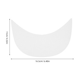 10pcs White Plastic Hat Brim Inserts - Baseball Cap Shaper Liner for Sweat Absorption and Shape Maintenance, Suitable for Men, Women
