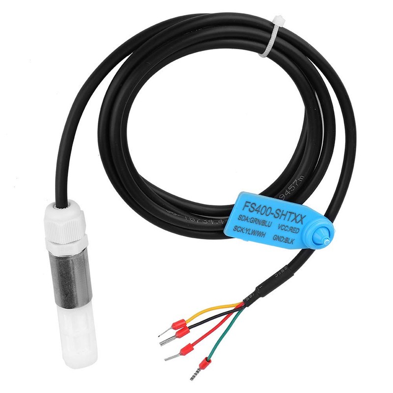Sensor FS400 SHT3X Temperature Humidity Sensor Stainless Steel Plastic Housing