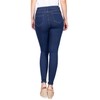 2LUV Jeans ajustados elásticos de 5 bolsillos para mujer, azul