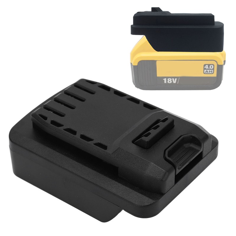 Power Tool Battery Converter Slick Exterior Lithium Battery Adapter for