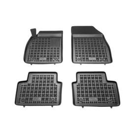 REZAW-PLAST Car Mats Compatible with 2015-2019 Buick Encore Floor Mats All Weather Odorless Molded Waterproof SUV Mats TPE Rubber SUV Accessories Black (08-17 Buick Regal Floor Mats)