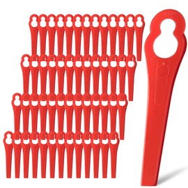 100Pcs Plastic Replacements Cutting Blades for Stihl Polycut 2-2 3-2 FSA45 FSA57 40080071000 Strimmer Parts