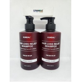 KUNDAL/Caffeine/Shampoo/500mlx1+500mlx1/Hair-Care