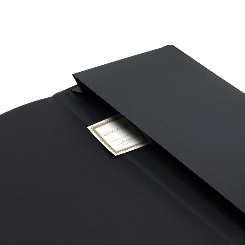 CASTELLI Notebook A5 Gold 13 x 21 – Notebook, Beautiful
