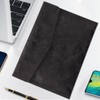 Document File Folder,Classycoo Waterproof Thin PU Leather A4 Envelope Folder