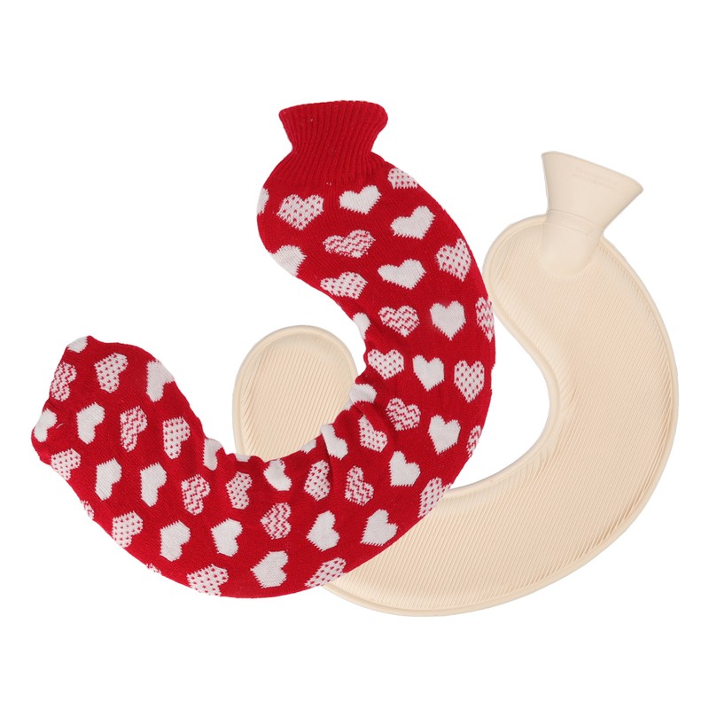 U Shaped Hot Water Bag Soft 1L Water Injection Neck