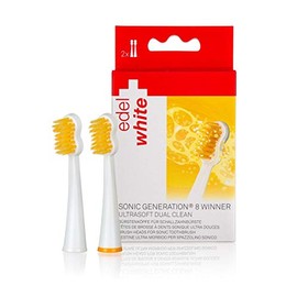 edel+white-SG8 Sonic Generation 8 Sonic Toothbrush Replacement Heads - 2-Pack