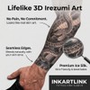 INKARTLINK 2 Pcs Snake Tattoo Arm Sleeves, Sun Protection
