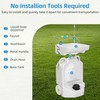 YITAHOME Portable Camping Sink, 38 L Handwashing Station with Adjustable