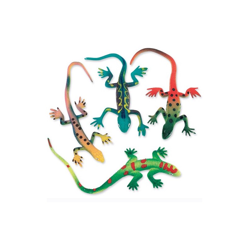 Stretchy Painted Lizards - Prizes and Giveaways - 48 per