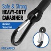 MILYARD 8 Pcs Adjustable Bungee Cord with Hooks 3 Sizes,