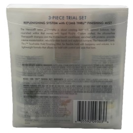 nexxus 3 piece trial set shampoo conditioner finishing mistake travel size