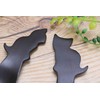 AbeiLLe APWC-900 Cat Lover Items Wood Cutlery Mini Set Cat