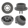 Yorgewd 8-Pack Dishwasher Lower Rack Wheel Replacement 165314 Fit for