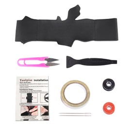 Yeolpise Hand Sewn Steering Wheel Cover,Fit for Toyota Highlander 2020/Highlander XSE Sienna 2021/Land Cruiser Sienna Woodland Edition 2022,Non-Slip Breathable Microfiber Leather Steering Wheel Cover