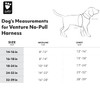 Hurtta Venture No-Pull Dog Harness, Shadow, 14-16 in