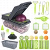 Vegetable Cutter, 21 in 1 Multifunctional Vegetable Cutter Set with
