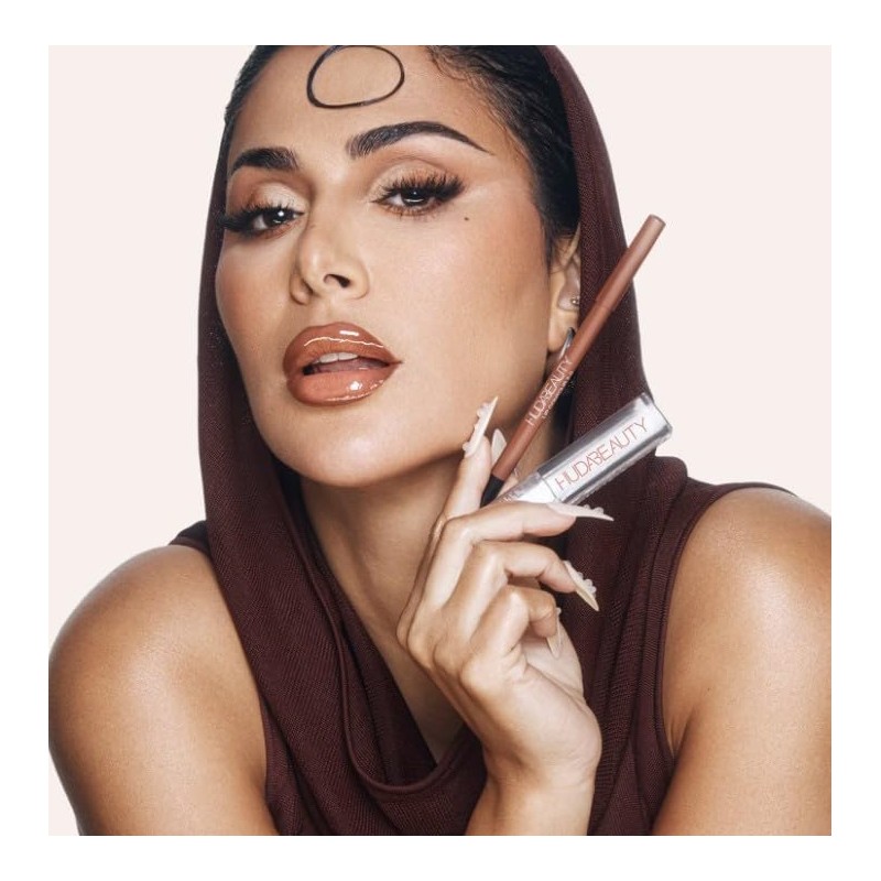 Huda Beauty Original Faux Filler Lip Gloss with Vegan Collagen