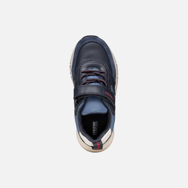 Geox J ROONER Boy D - Scarpe da Ginnastica,