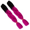 Bright Lara rds00-27 Hair Extension, Braid, 2-piece Set, Cornrow, Braid,