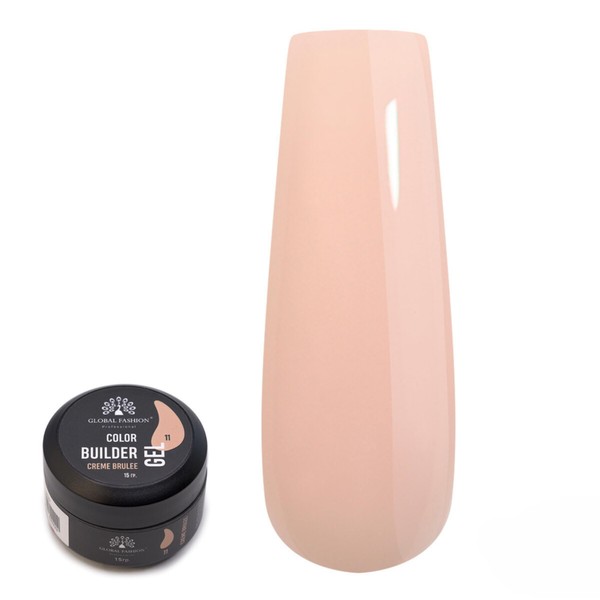 Global Fashion Color Gel Builder 15g with 13 Shades: Unleash