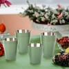 12 Pack Metal Shot Glasses 1oz Green Shot Glasses pool