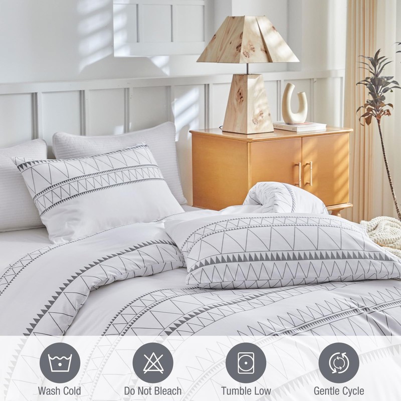 Lekesky Bed Linen (220 x 240 cm), 3 Pieces, Duvet