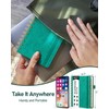 WEMATE Spiral Password Book with Alphabetical Tabs, Small Password Keeper