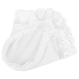 Ipetboom French Headband Scarf Women Pastoral Lace Headscarf Hair Accessory Braiding