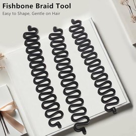 5 Pcs Hair Braiding Tool with Hook, Magic Twist Roller Bun Maker, DIY Hair Styling Accessories for Creating Elegant Hairstyles, Suitable for All Hair 