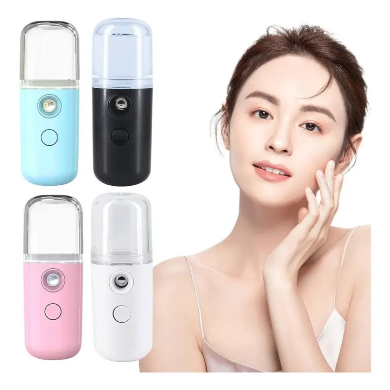 Pulverizador Facial Mist, Humidificador, Nebulizador Recarga