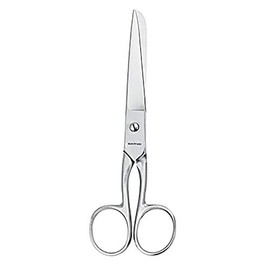 Wedo 909556 Scissors Steel Polished 6 Inch Polished Rustproof 15.3 cm Chrome