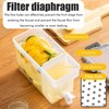 3.5 L Plastic Drink Dispenser Beverage Dispenser with Spigot Iced