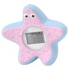 Baby Water Thermometer Starfish Clock Timing 3 Color Light Floating