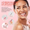 Lip Mask Set 4 Pcs, Overnight Lip Sleeping Mask with
