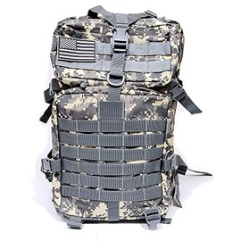 Bug Out Bag Backpack - 50L Tactical Backpack - Great for Survival Essentials (Digital Camo)