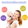 ROBBEAR Baby Teething Toys, Food Grade Silicone Teether for Babies