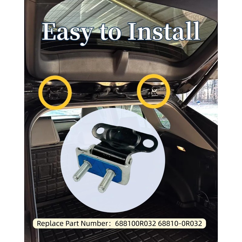 68810-0R032 Tailgate Hinge Trunk Back Door Fit for Toyota Rav4