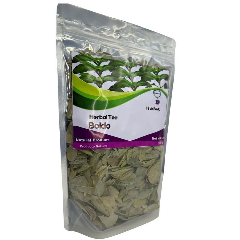 Té boldo Hojas de Boldo Deshidratadas, Quiere Te 150 Gramos