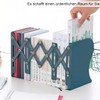 DARUITE Metal Bookend, Adjustable Bookends, Children's Book Holder for Bookcase,