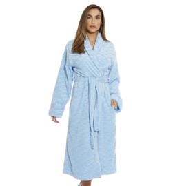 Just Love 6340-Lt Blue-XL Kimono Robe/Bath Robes for Women
