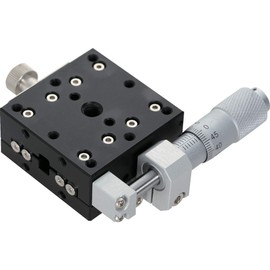 TRUSCO X-Stage Cross Roller, 23.6 x 23.6 inches (60 x 60 cm), Center ECRXC60