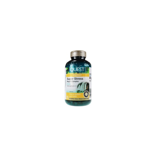 Quest Super Stress Bonus Size Mega B Complex with Vitamin