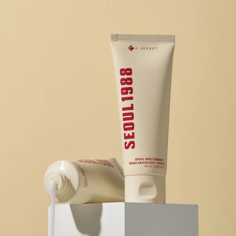 K-SECRET SEOUL 1988 Snail Mucin 93% + Rice Cream 100ml