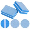 100 Pcs Mini Nail Buffer Blocks 180/100 Grit Sandwich Nail