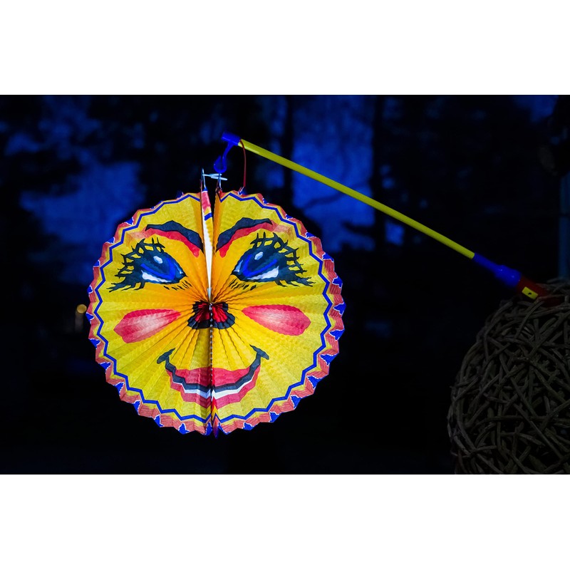 Idena 90121 – Lantern Sun, Pack of 5, Diameter 26