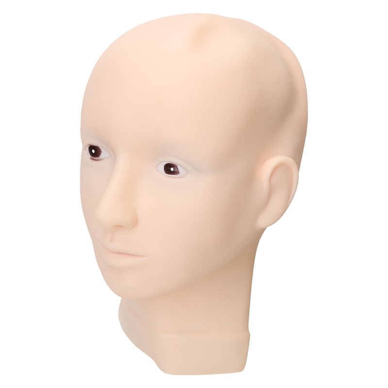 Lash Mannequin Head Safe Soft Silicone High Simulation Makeup Practice
